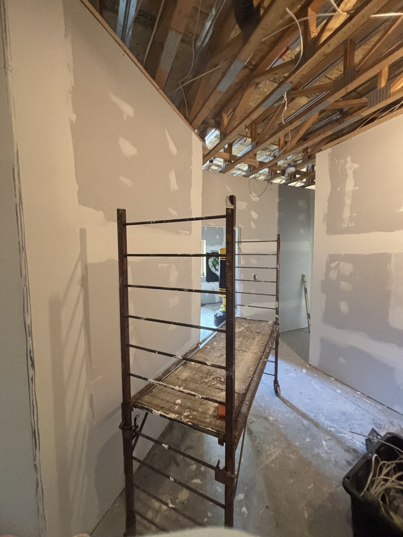 Hallway Drywall Finishing — S.S. Home Repairs project, Helena MT