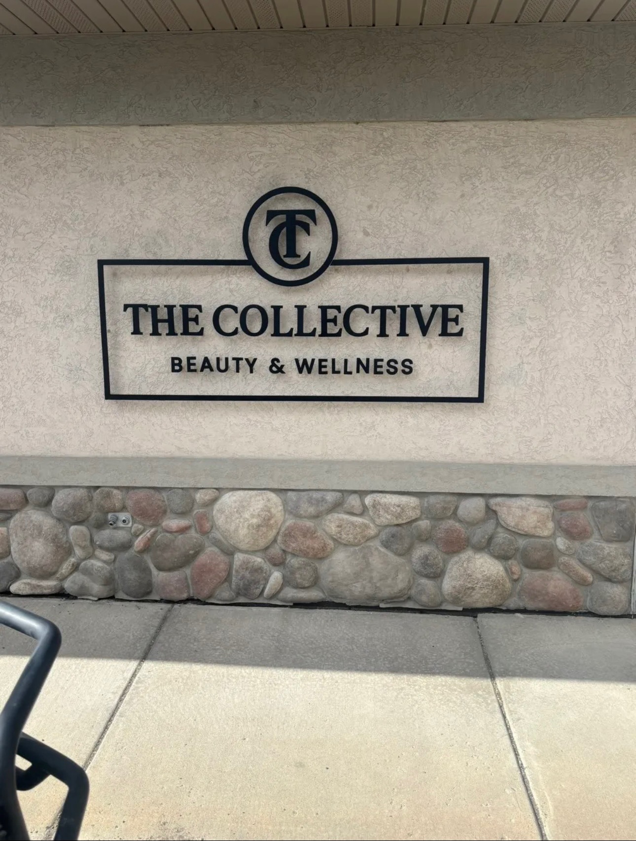 Storefront Sign Install — after